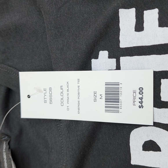 FRENCH CONNECTION TEE SHIRT BLACK COLOR, SOFT COTTON, SIZE MEDIUM (M) - Picture 8 of 8